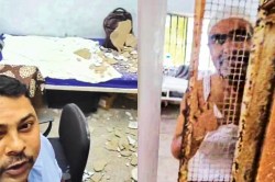 कैदी ने पुलिसकर्मी से पूछा- कहीं लगी तो नहीं आपके? मूसलाधार बारिश से कैदी वार्ड
की छत का प्लास्टर गिरा - image