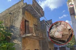 11 साल बाद खुले मकान में मिला ‘खजाना’, बिस्तर के नीचे मिले 1000-500 के पुराने
नोट - image