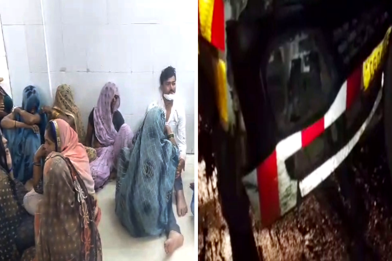 Ambulance Rams Into Truck