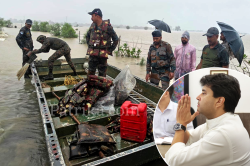 शिवपुरी में बाढ़ से हाहाकार, केंद्रीय मंत्री सिंधिया बोले- सेना ने मोर्चा संभाल
लिया है, हर हालात पर नजर - image
