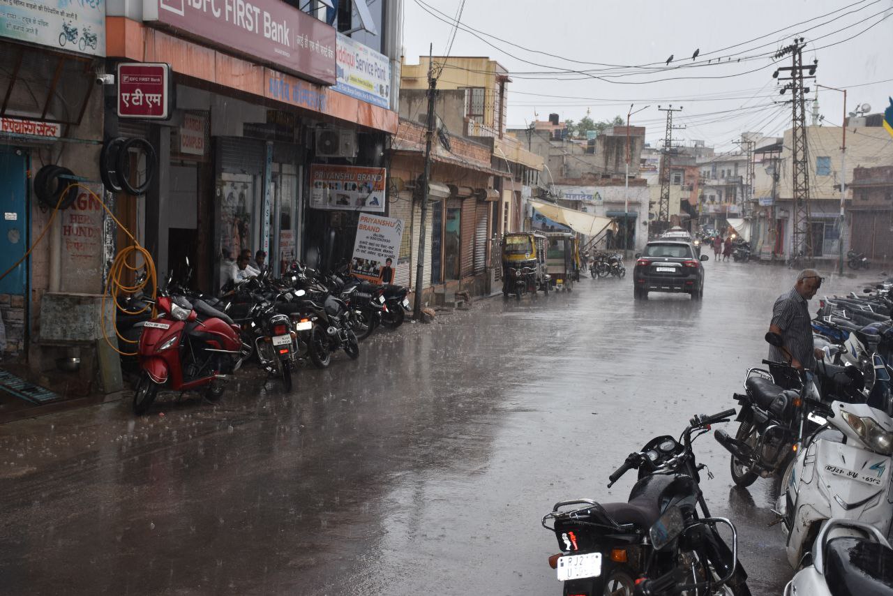 बरसात में नागौर रहा सूखा, जबकि डेगाना में हुई 85 एमएम बारिश