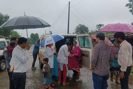 woman hide pregnancy dhongi baba superstition dastak abhiyan mp news
