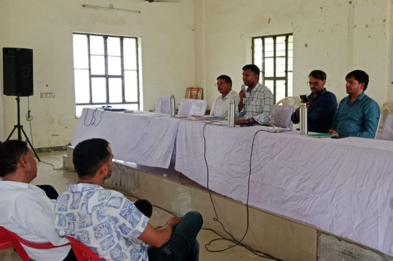 जिला कलेक्टर डॉ. जितेंद्र कुमार सोनी के निर्देश पर ब्लॉक स्तरीय बैठकों का हो रहा आयोजन। फोटो पत्रिका।