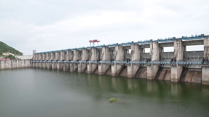 बीसलपुर बांध का विहंग्म दृश्य। फोटो-पत्रिका।