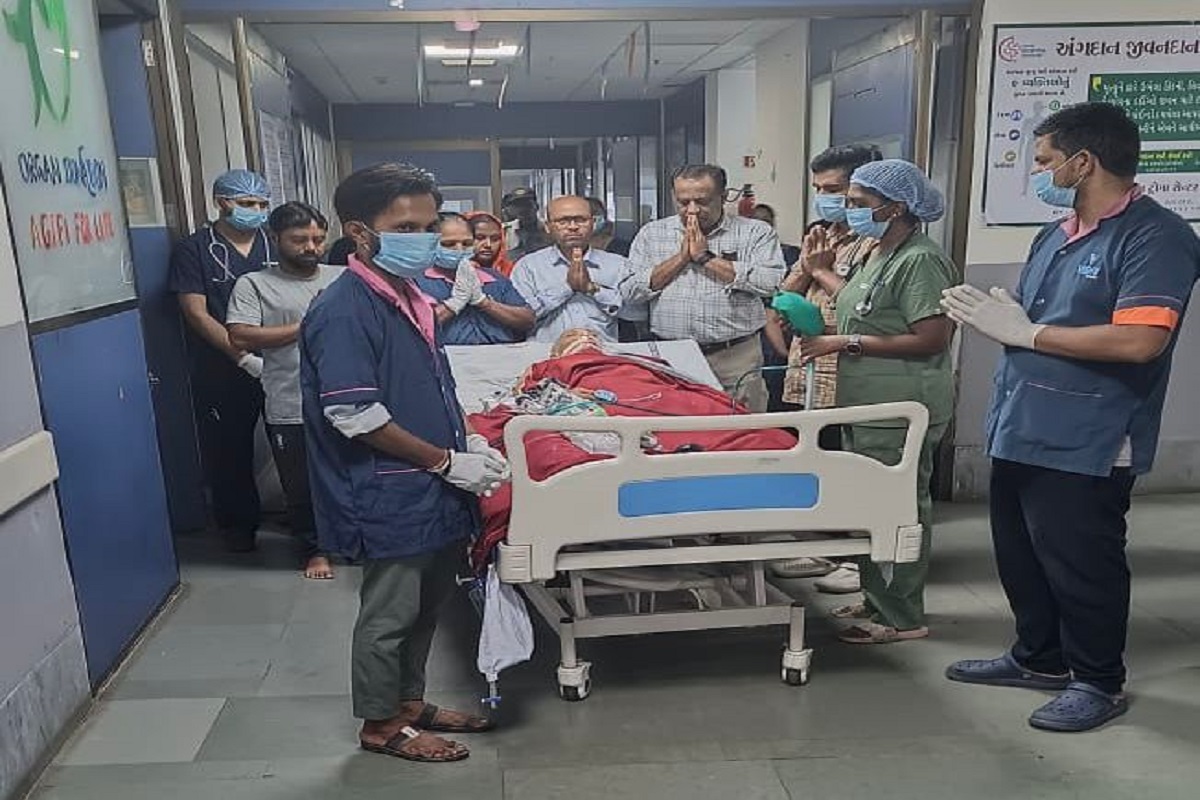 अहमदाबाद: ब्रेनडेड हुए बीएसएफ जवान के अंगों का दान, चार को जीवनदान