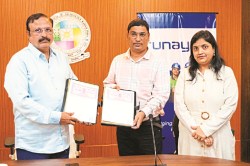 CG News: रीच स्कॉलरशिप से छात्राओं के सपनों को मिलेगी नई उड़ान, एनआईटी और ग्रीन
टेक कंपनी ने किया करार - image