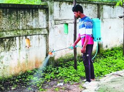 डेंगू-मलेरिया से पड़ रहे बीमार, नहीं निकली निगम की फॉगिंग मशीन - image