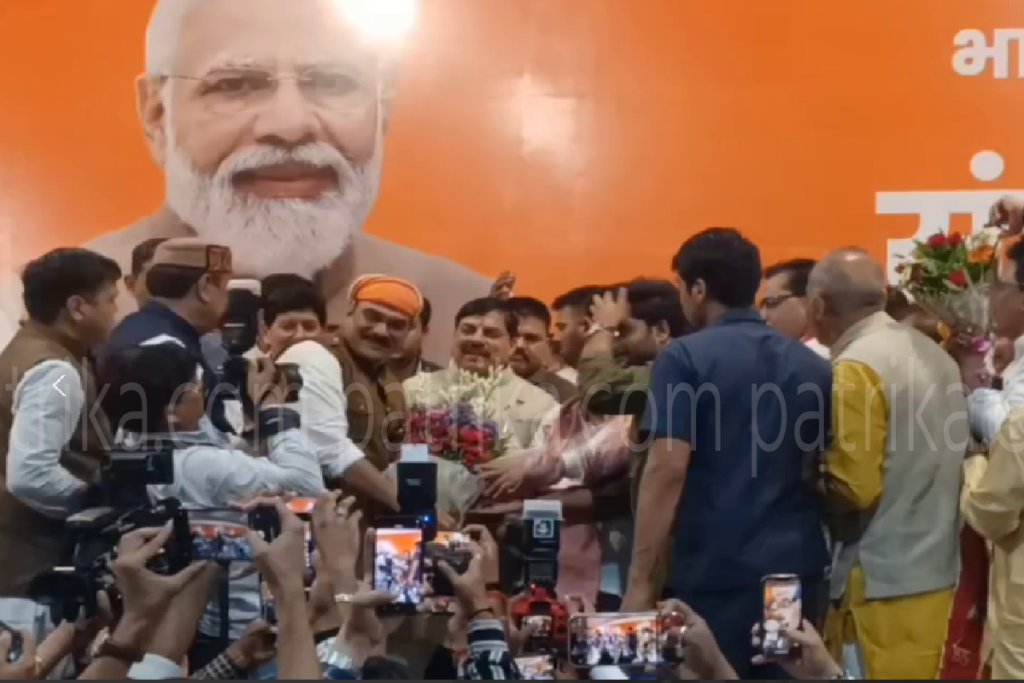 MP BJP State President Hemant Khandelwal