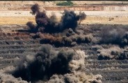 Blast in coal mine