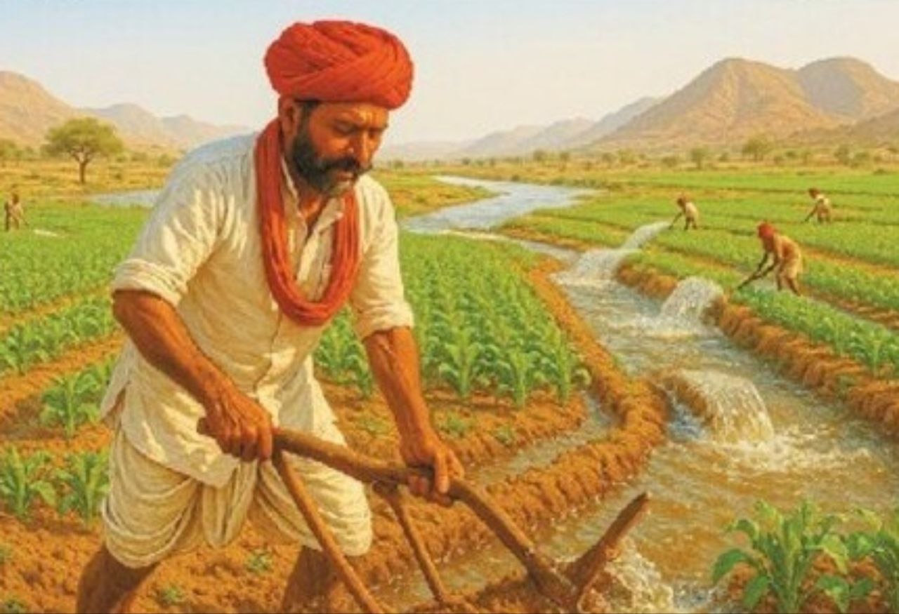 मरुस्थलीय जिले के खेतों की प्यास बुझाएगा सिंधु का पानी