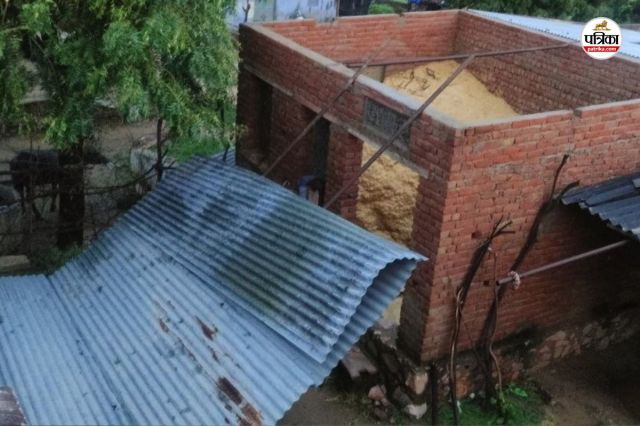 Heavy rain in Dausa