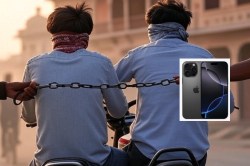 iPhone 16 खरीदने की चाह में अपराधी बने 2 छात्र, आलू व्यापारी की 10 लाख की चेन
लूटी; पुलिस ने ऐसे पकड़ा - image