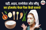 How To Make Aloe vera Yogurt Honey Lemon Face Mask