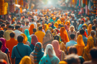 World Population Day hindus muslims growth gender ratio drop in guna