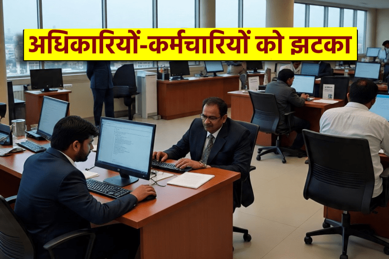 officers and employees Salary will be stopped in mp