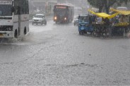 heavy rain