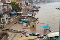 काशी में गंगा-वरुणा का जलस्तर बढ़ा, प्रयागराज से बलिया तक बाढ़ का खतरा - image