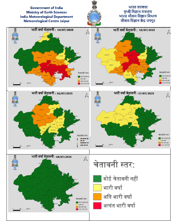 Rajasthan Weather Alert