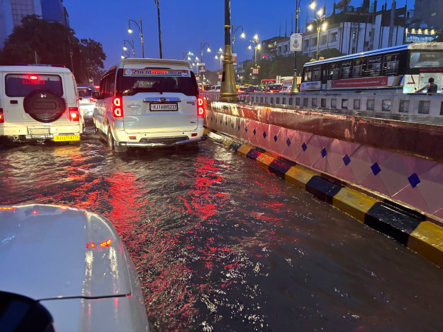 Heavy Rain in jaipur
