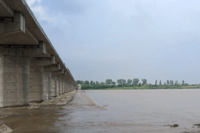 Rivers overflowing due to heavy rain in Hadoti, Patrika photo