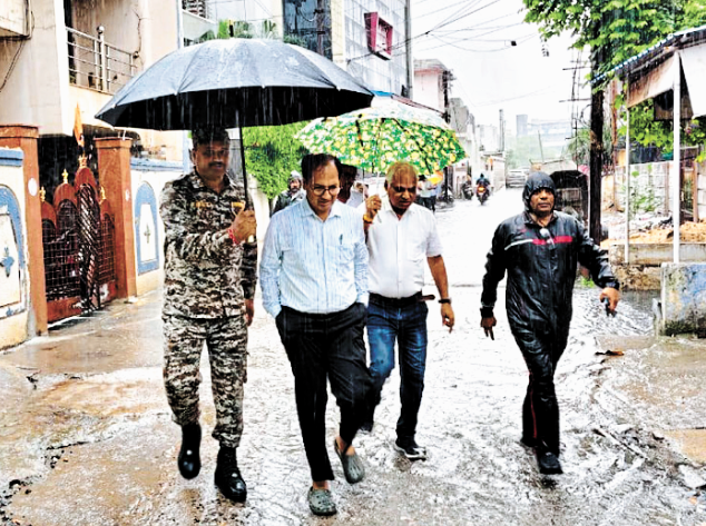 Heavy Rain in Bilaspur