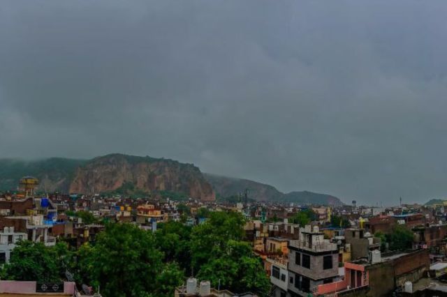 jaipur rain