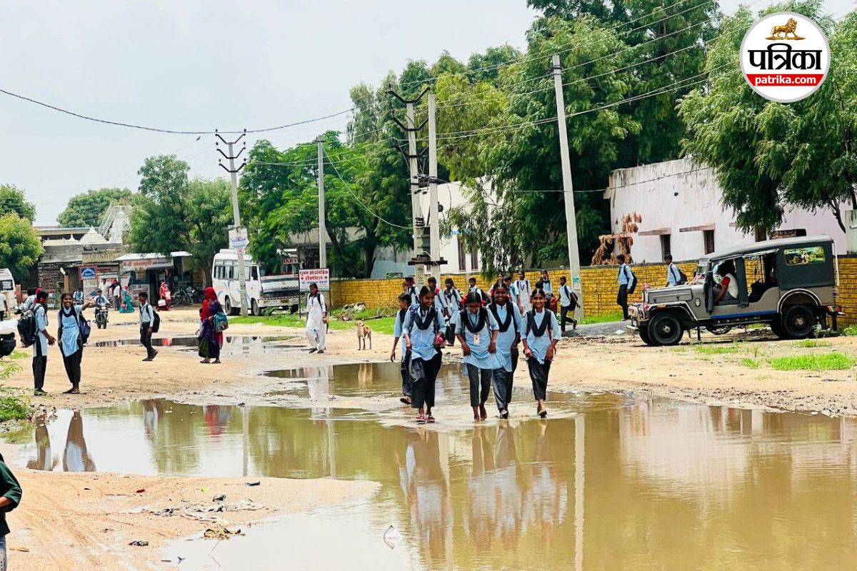 जालोर: इस सरकारी स्कूल के 720 विद्यार्थी परेशान, हर रोज देना पड़ रहा यह इम्तिहान