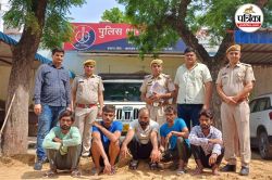 Rajasthan: 20 लाख की बिजली तार चोरी का खुलासा: झुंझुनूं पुलिस ने गिरोह के 5
बदमाश दबोचे - image