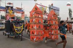 Kanwar yatra : पुलिस ने उतरवाए डीजे! तो कांवड़ियों ने लगाए यूपी जिंदाबाद के
नारे, देखें वीडियो - image