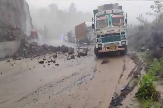 land slide