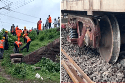 एमपी में बड़ा रेल हादसा टला, पटरी से उतरी मालगाड़ी की बोगी, बुरी तरह डेमेज हुआ
ट्रैक - image