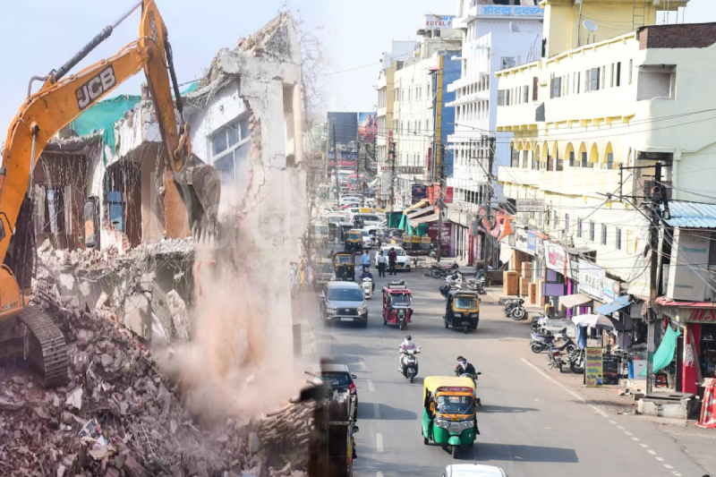 mp news Encroachment removed