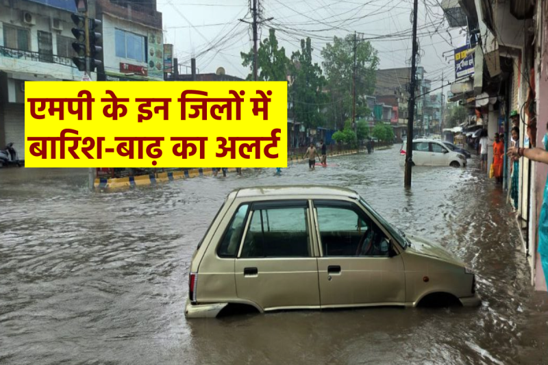 heavy rain in MP on 8-9-10-11 July