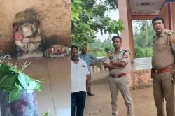 सावन में अशांति फैलाने की कोशिश: बरेली के इस शिव मंदिर में भगवान कार्तिकेय की
प्रतिमा तोड़ी, ग्रामीणों में आक्रोश - image
