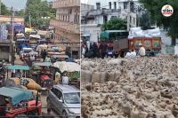 Rajasthan Mustard Price above 7 thousand Farmers Happy but there is traffic jam on road know why