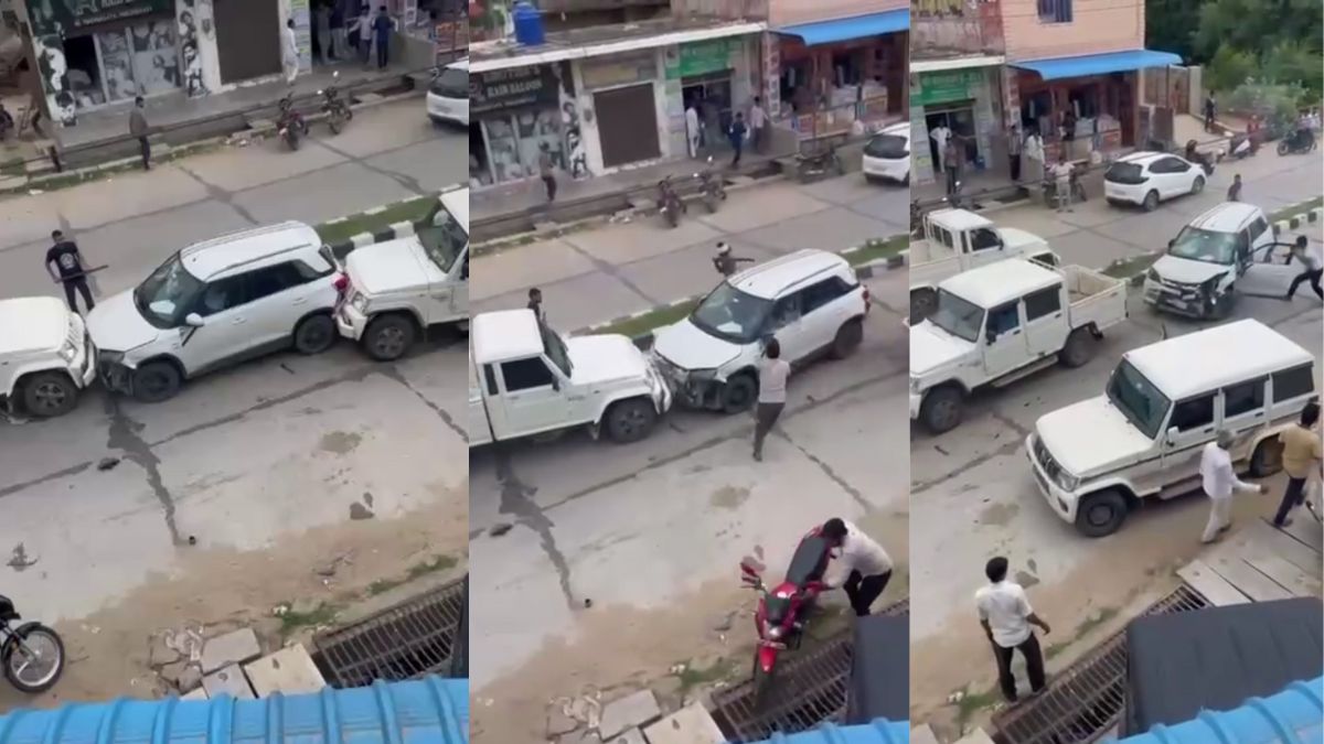 फिल्मी अंदाज में हमला… कार को चारों तरफ से घेरा, टक्कर मार लाठी-सरियों से किए
वार, देखें वीडियो
