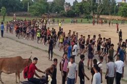 अलवर में 5 अगस्त से सेना भर्ती रैली शुरू, युवा बहा रहे पसीना  - image