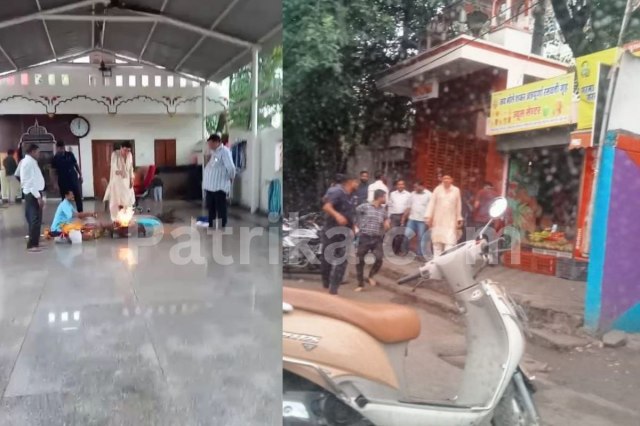 CBI most wanted Suresh Bhadoria seen in shani temple Rawatpura bribery case(फोटो सोर्स- Patrika.com)