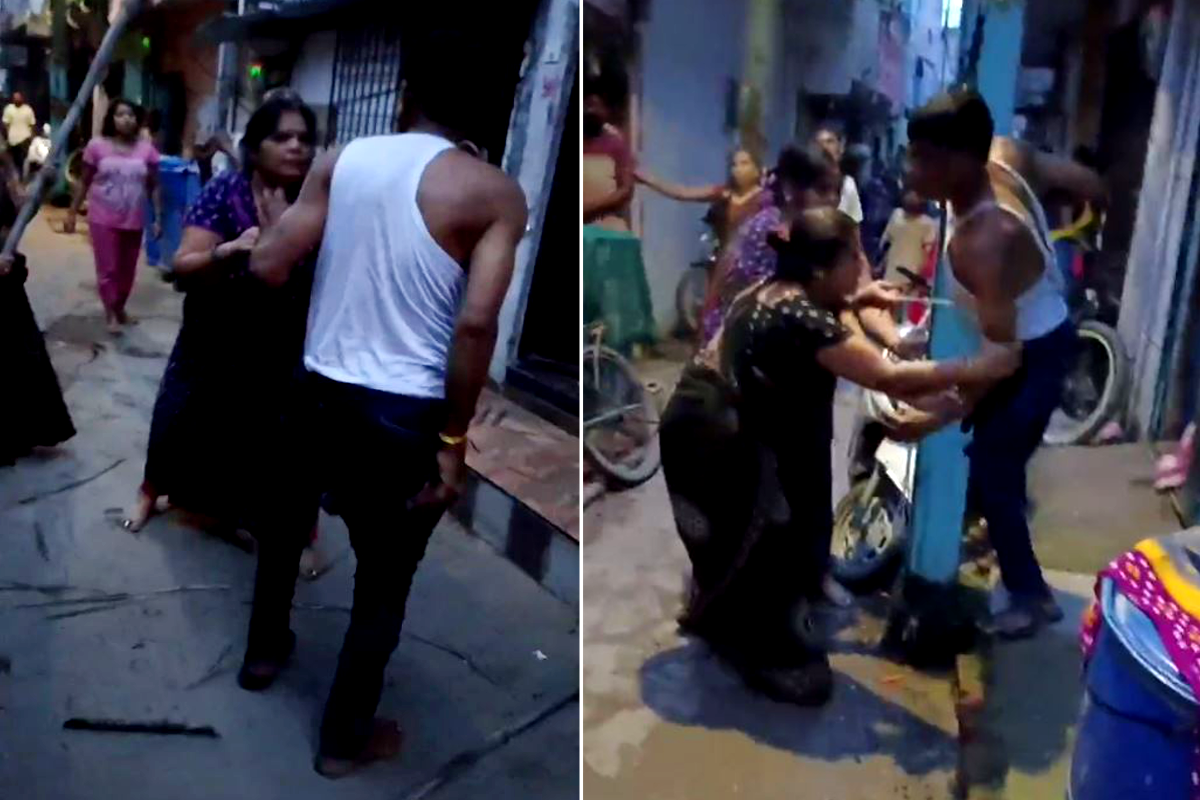 इंदौर में SI की जमकर पिटाई, महिला के साथ घर में पकड़ाया, भीड़ ने खंभे से बांधकर
पीटा