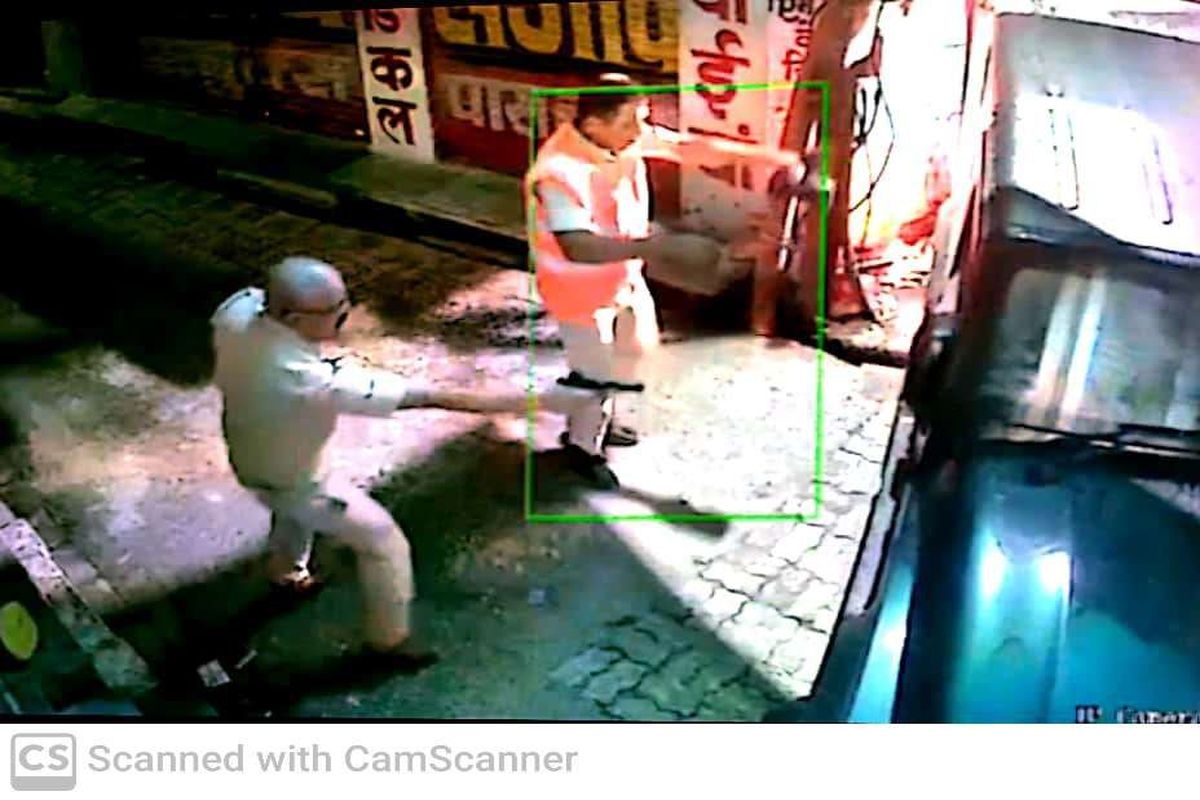 मांडल में पुलिस का तस्करों से सामना: एसएचओ ने पहलें दी चेतावनी, नहीं रूके तो टायर पर किया फायर