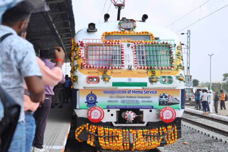 Modern MEMU coaches will run on Mahoba, Khajuraho and Lalitpur route