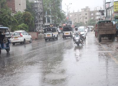 Rain in ajmer