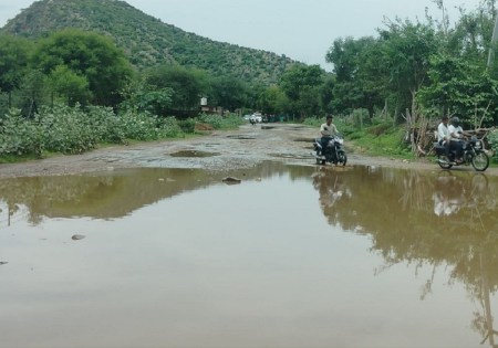 RamgarhDamRoadConstruction