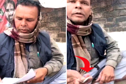 रिश्वत लेते पंचायत सचिव का Video, राशन पर्ची ऑनलाइन कराने मांगी थी घूस - image
