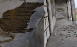 Studies being done in the dilapidated building of government school