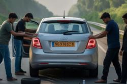 उचक्कों ने दिनदहाड़े व्यापारी को बनाया निशाना, कार से उड़ाए 2 लाख रुपए - image