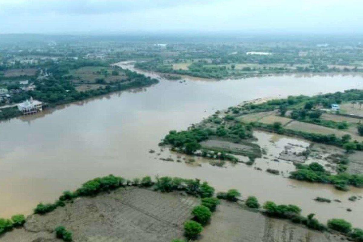 बनास, बेड़च और मेनाली नदी का समागम स्थल त्रिवेणी संगम