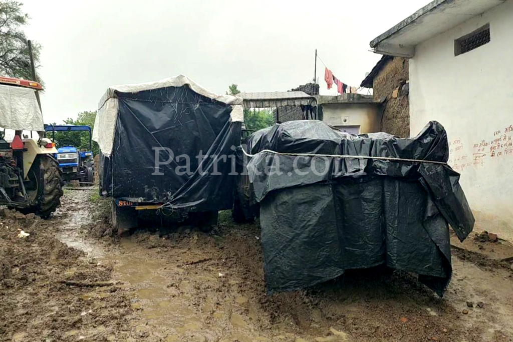 Devastation Scene After Flood
