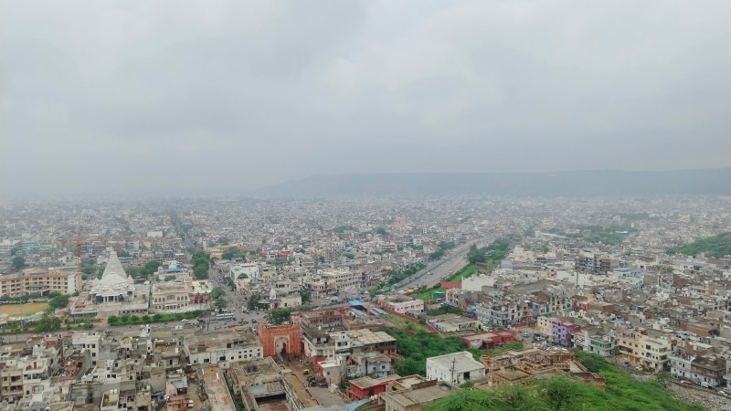 जयपुर में आज भारी बारिश की चेतावनी। फोटो-पत्रिका।