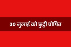 कलेक्टर के आदेश पर सभी स्कूलों और आंगनबाड़ियों की 30 जुलाई को छुट्टी घोषित - image